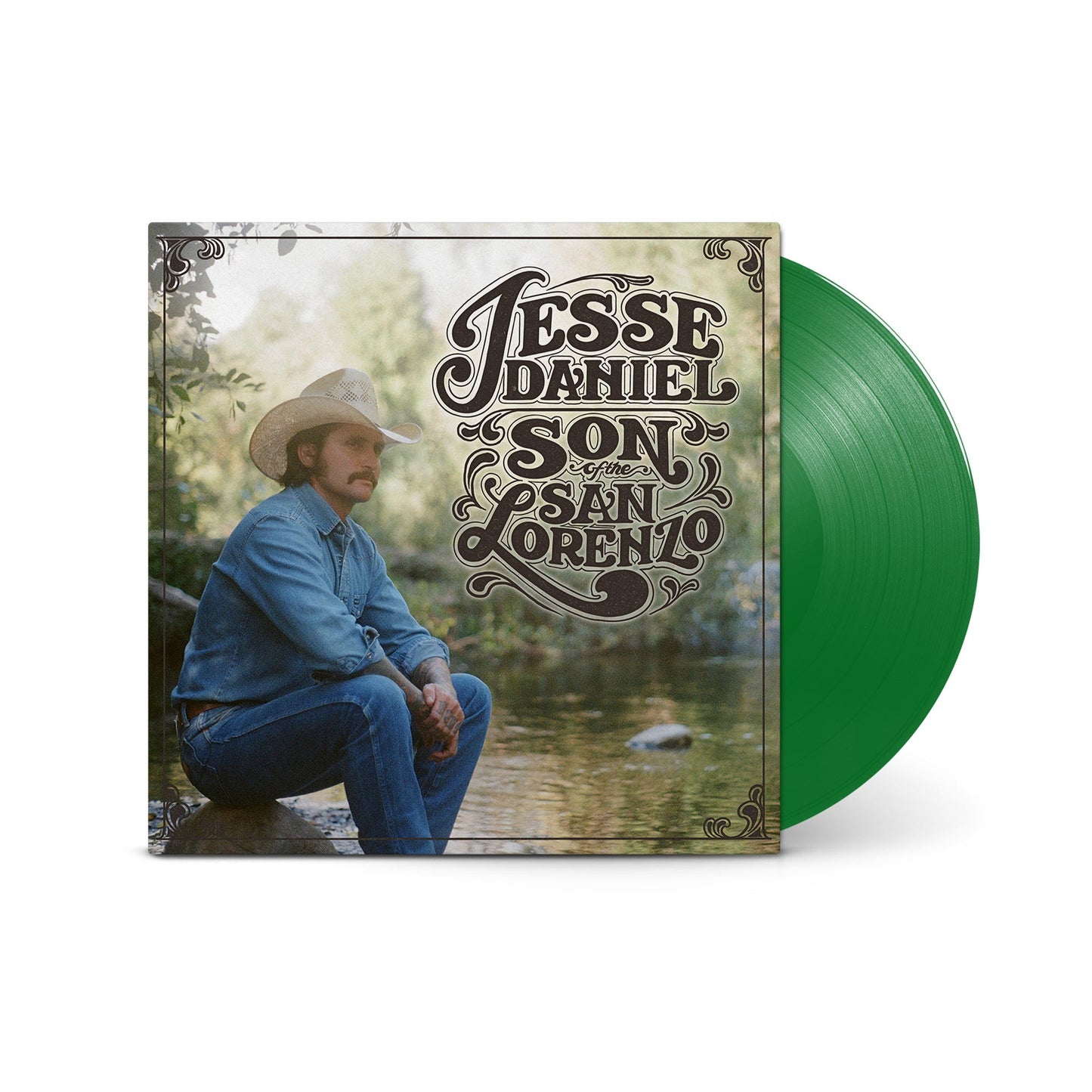 Vinyl record for Jesse Daniel’s “Son Of The San Lorenzo” album.