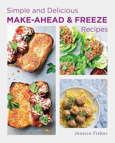 Cookbook cover featuring images of meatballs, lettuce wraps, and pasta.