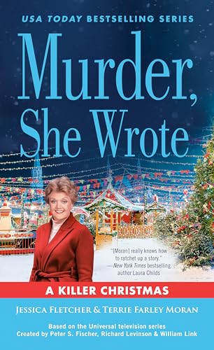 Book cover: “Murder, She Wrote: A Killer Christmas” with Jessica Fletcher.
