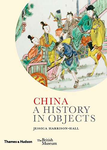 Book cover depicting a colorful 18th-century Chinese porcelain painting.