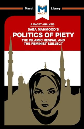 Book cover with a woman in hijab and mosque silhouettes.