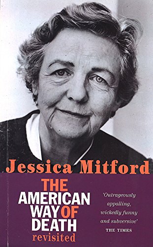 Book cover featuring a black and white portrait of author Jessica Mitford.
