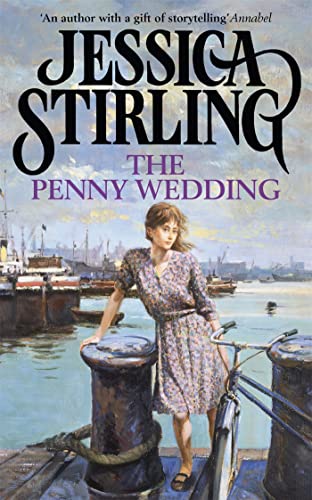 Book cover: woman by a harbor with ships and a bicycle.