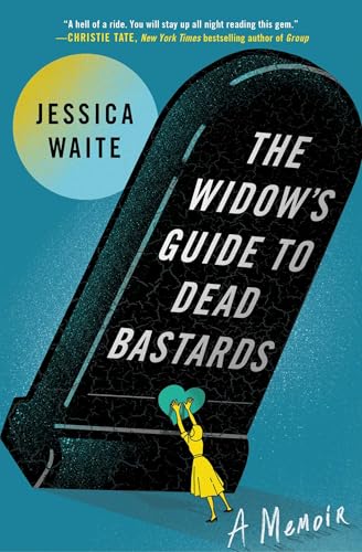 Book cover: tombstone illustration with a woman reaching for a heart.