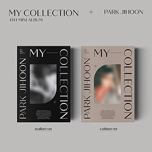 CD album cover for Park Ji-hoon’s “My Collection” with two version designs.