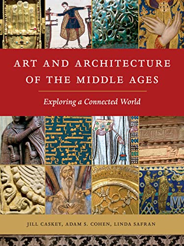 Book cover featuring medieval art and architectural details in a collage.