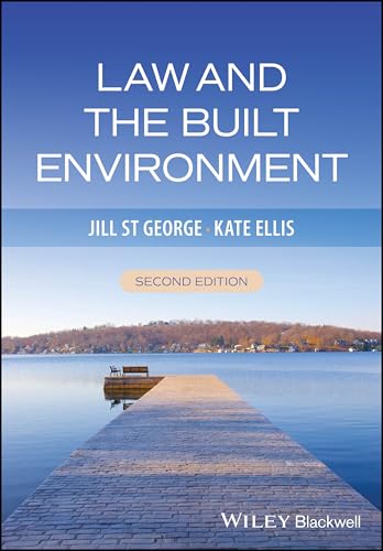 Book cover: "Law and the Built Environment," second edition, with lake scene.