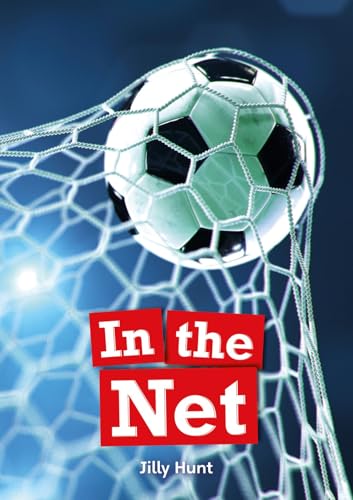 Book cover: soccer ball in net with red "In the Net" title.