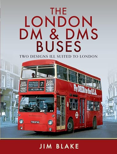 Book cover featuring a red double-decker London bus in a desert landscape.