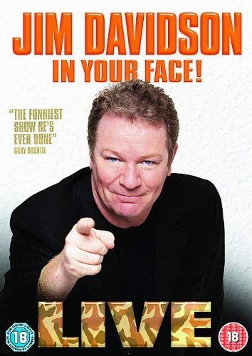 DVD cover featuring comedian Jim Davidson pointing directly at the viewer.