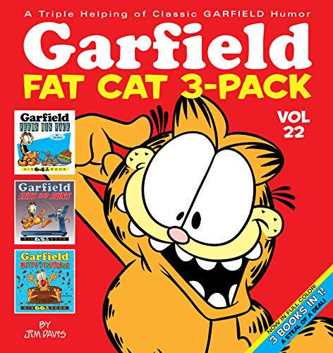 Garfield Fat Cat 3-Pack book cover featuring the orange cartoon cat.
