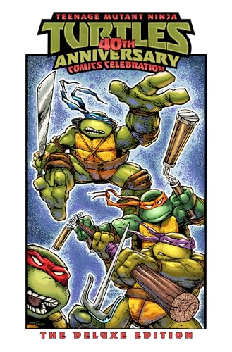Teenage Mutant Ninja Turtles 40th Anniversary Deluxe Edition comic book cover.