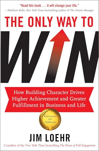 Book cover with bold red and black title, "The Only Way to Win.