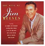 CD cover for Jim Reeves’ “Best Of” album featuring his portrait.