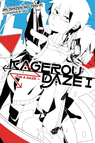 Anime-style book cover featuring a boy with headphones pointing a gun.