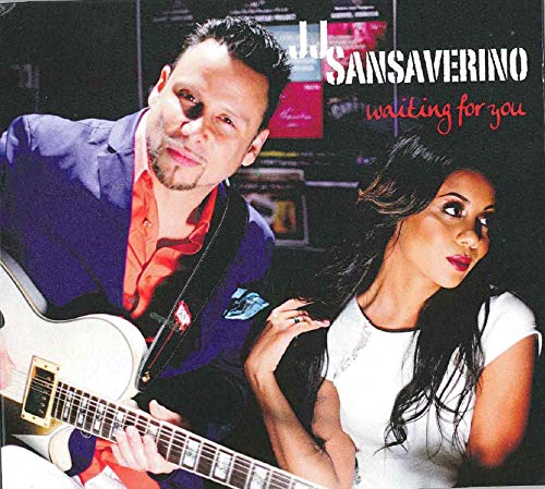 CD cover featuring Jj Sansaverino with a woman, both looking off-camera.
