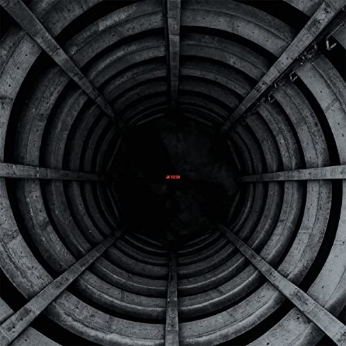 Circular concrete tunnel view with "Jk Flesh" text at center.