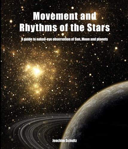 Book cover with starry background, planet, and title “Movement and Rhythms of the Stars”.