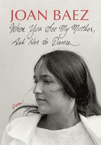 Book cover featuring a black and white portrait of Joan Baez.