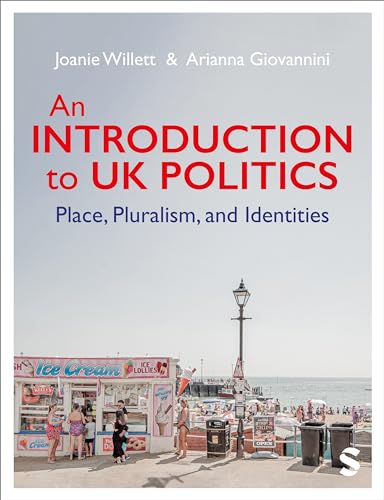 Book cover: “An Introduction to UK Politics” with a seaside scene.