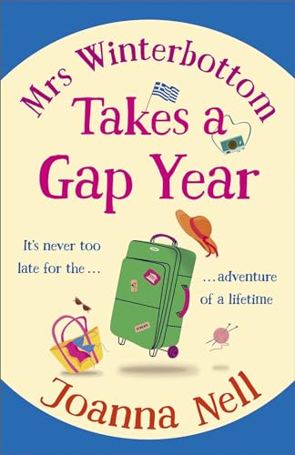 Book cover featuring a green suitcase, a beach bag, and travel icons on cream.