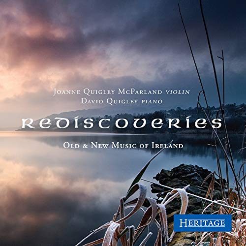 CD cover for “Rediscoveries,” Irish music by Joanne & David Quigley.