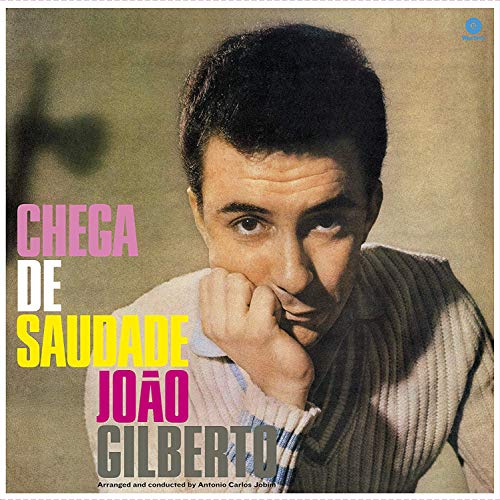 Album cover featuring a portrait of Joao Gilberto resting his chin on his hand.