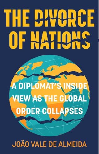 Book cover with a cracked globe illustration and the title The Divorce of Nations.