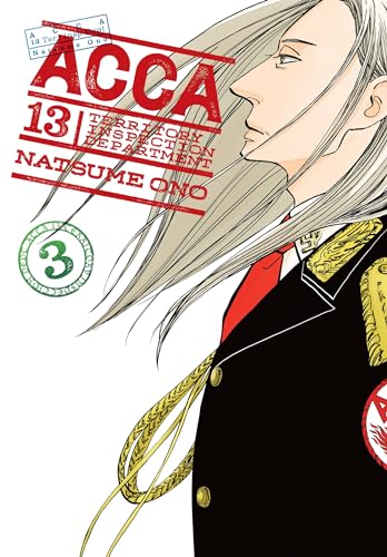 Manga volume cover with a man in uniform, long hair, and red accents.