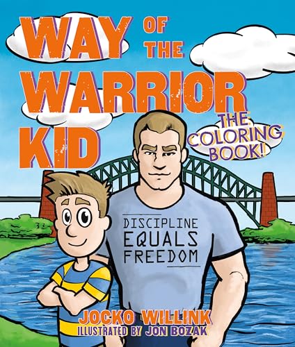 Book cover featuring two boys and a bridge, titled "Way of the Warrior Kid.