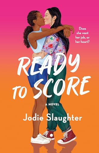 Book cover: two women kissing, with the title "Ready to Score.