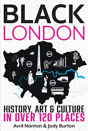 Book cover: āBlack Londonā with map illustration of London landmarks.