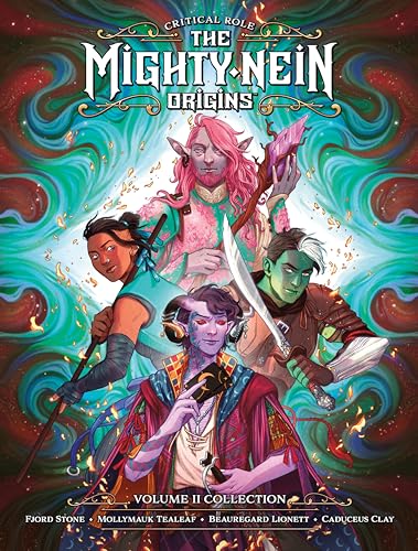 Cover of “Critical Role: The Mighty Nein Origins Library Edition Volume 2” book.