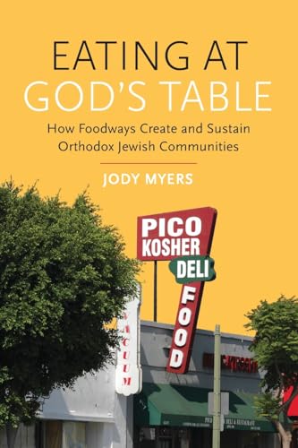 Book cover with a deli sign and leafy tree branches.