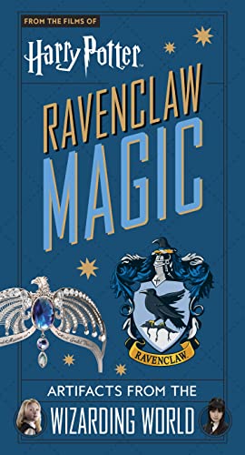 Ravenclaw Magic book cover featuring the house crest and jewelry.