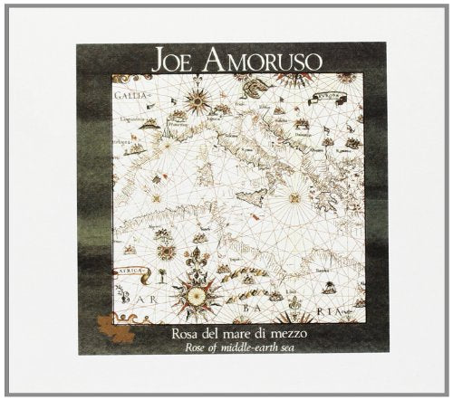 CD cover with antique map illustration and text “Rosa del mare di mezzo”.