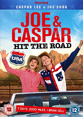 DVD cover featuring two men in a car with mountains in the background.