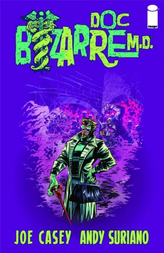 ComicCHLComic book cover featuring a green-skinned doctor in a long coat onCC