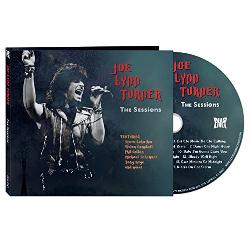 CD case and disc for Joe Lynn Turner’s “The Sessions” album.