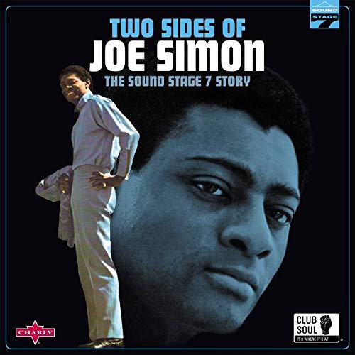 Vinyl record cover featuring a man in white, with a blue-toned close-up of his face.