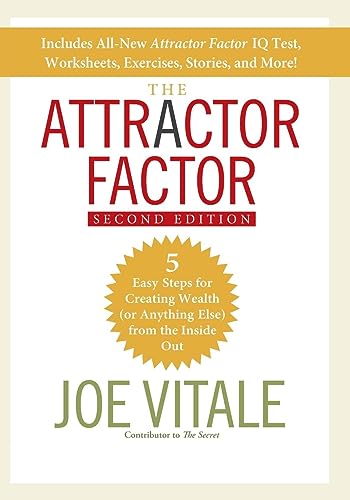 Book cover: "The Attractor Factor" second edition by Joe Vitale.