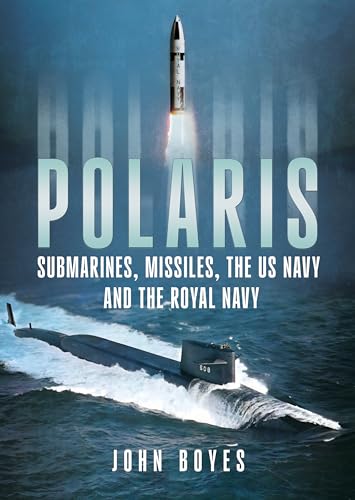 Book cover showing a submarine at sea and a missile launching into the sky.