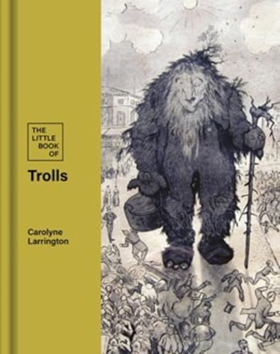 Book cover depicting a large, hairy troll with small figures surrounding it.