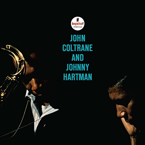 Album cover featuring John Coltrane playing saxophone and Johnny Hartman.