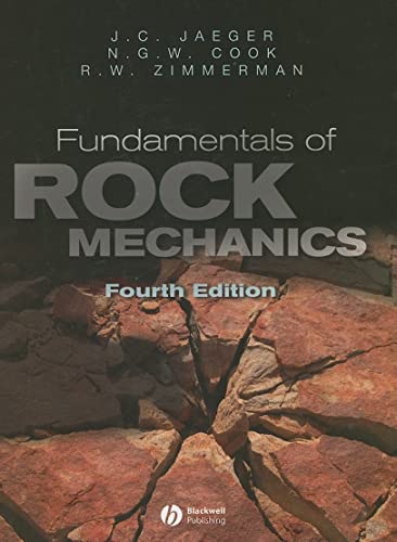Book cover: "Fundamentals of Rock Mechanics, Fourth Edition" with rock image.