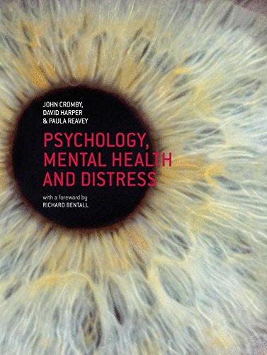 The image depicts a book cover with a close-up of a human eye. The alt text is: "Book cover featuring a close-up of a blue eye."
