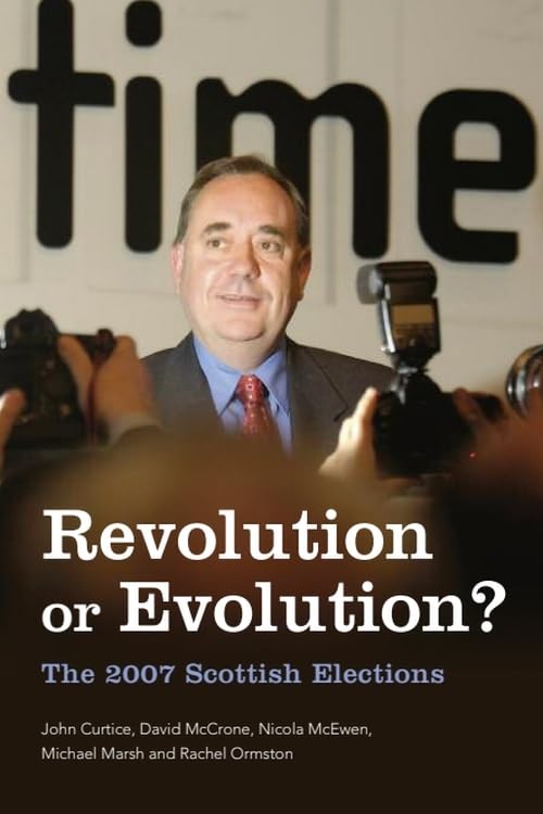 Book cover featuring a portrait of Jack McConnell with the title "Revolution or Evolution?".