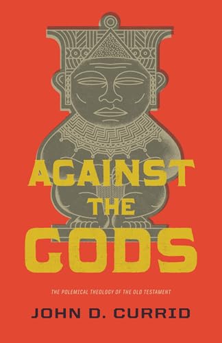 Book cover: “Against the Gods” with ancient figure illustration, red background.