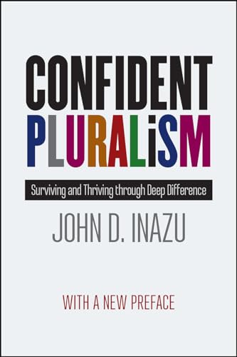 Book cover: "Confident Pluralism" by John D. Inazu, with colorful title text.