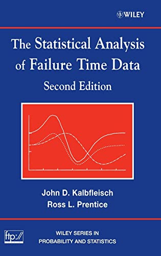 Book cover: “The Statistical Analysis of Failure Time Data,” second edition.